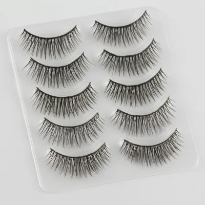 BUĞZ 4 Parça Kirpik Seti Takma Kirpik Takımı 5li Kirpik Set Kirpik Kıvırıcı Kirpik Yapıştırıcı Rimel Maskara Fırçası ( BUĞZ )