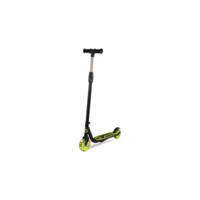 BUĞZ 4 tekerlekli çocuk scooterı yeşil renk 3 yaş ve üzeri dizlik kask önerilir - Oyuncak