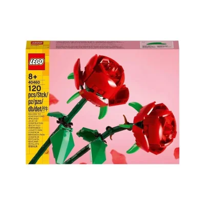 BUĞZ 40460 Lego iconic Botanical Collection Gül 120 parça +8 yaş