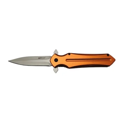 BUĞZ 4222 Turuncu Kamp Çakı 21cm- Yarı Otomatik, Kemerlikli