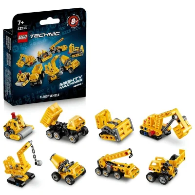 BUĞZ 42233  Technic Technic Güçlü Makineler 44 parça +7 yaş