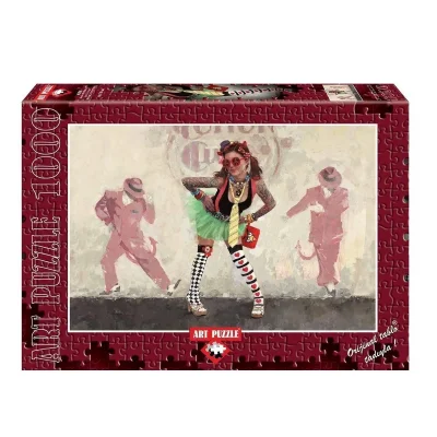  4355 ART puzzle 1000 parça/ŞEYTAN MI MELEK Mİ