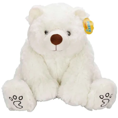 BUĞZ 4802 Beyaz Kutup Ayısı Peluş 48 cm