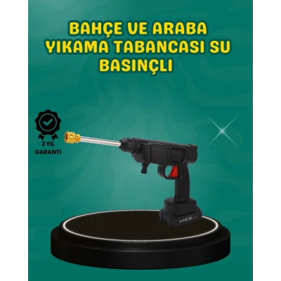  48V Şarjlı Basınçlı Yıkama Cihazı Köpük Hazneli 2025 Orijinal Model