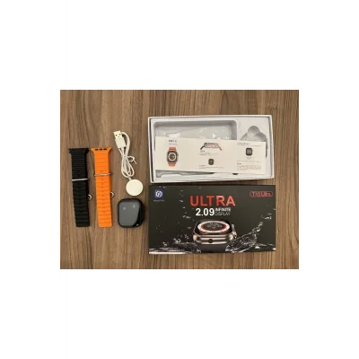 BUĞZ 49mm Ekranlı, Suya Dayanıklı Akıllı Saat - Nabız, Uyku Takibi ve Sesli Arama Özellikli