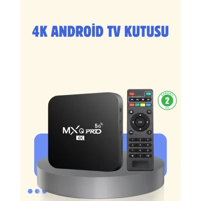 BUĞZ 4K Android TV Box – 2GB RAM 16GB ROM, Hızlı Wi-Fi Bağlantılı Akıllı Medya Kutusu