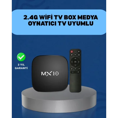  4K Medya Kutusu HDMI-USB Bağlantılı Android TV Çözümü