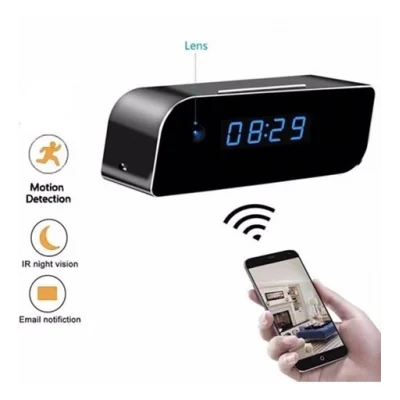 BUĞZ 4k Wifi Gizli Kamera Bebek Bakıcı Kamera 1080p Masa Üstü Sesli Kayıt