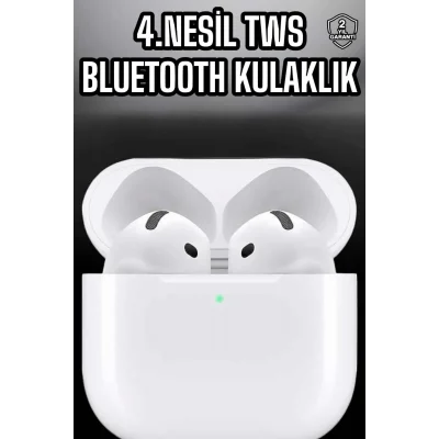  4.Nesil Kaliteli TWS Android ve İOS Uyumlu Mikrofonlu Kulaklık