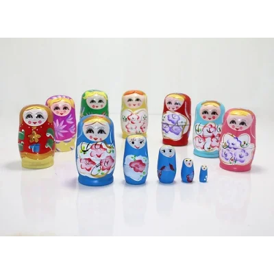 BUĞZ 5li Ahşap Matruşka