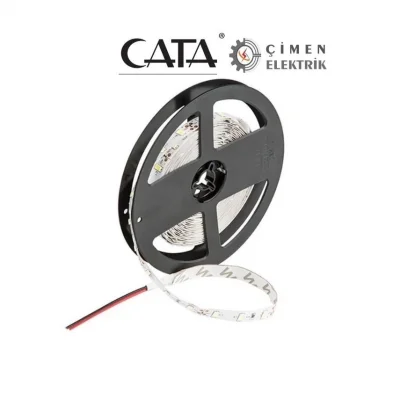  5 METRE CATA CT 4483 10 Çip İç Mekan Şerit Led Yeşil 12V