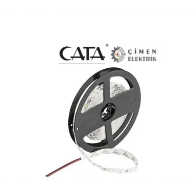 BUĞZ 5 METRE CT 4480 Cata 10 Çip İç Mekan Şerit Led Beyaz 12V