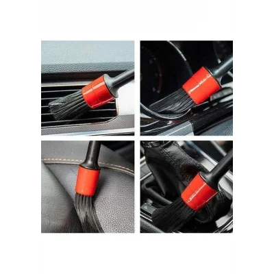 BUĞZ 5 Parça Araç Detaylı Temizlik Fırçası İç Dış motor Temizlik Fırça Seti