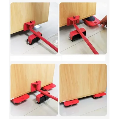 BUĞZ 5 Parça Profesyonel Mobilya Kaydırma Aparatı