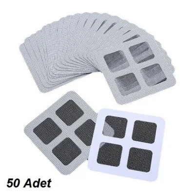 BUĞZ 50 Adet Banyo Gider Süzgeci, Sineklik Tamir Kiti