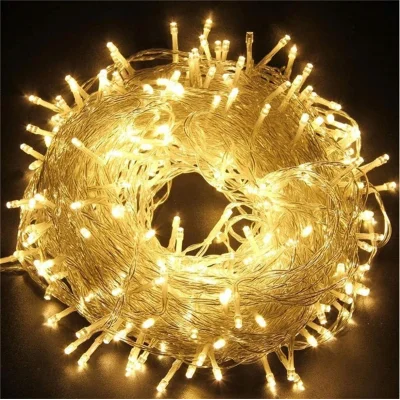 BUĞZ 5m 30 Led Gün Işığı 2 Kademeli Şeffaf Kablo
