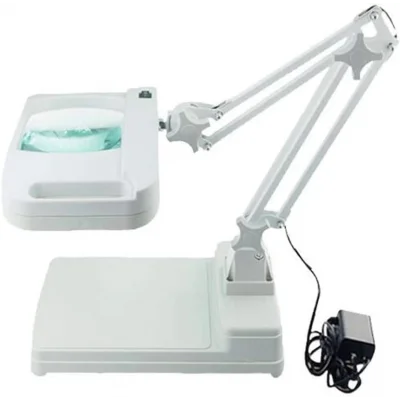 BUĞZ 5x 10x Büyüteç  Led Işıklı Süper Parlak Enerji Tasarruflu  Masa Lambası Lt861