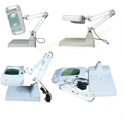 BUĞZ 5x 10x Büyüteç  Led Işıklı Süper Parlak Enerji Tasarruflu  Masa Lambası Lt861 - BUĞZ