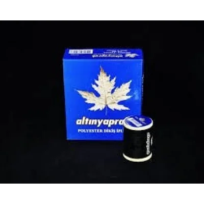 BUĞZ 6 PARÇA SİYAH 900 MT DİKİŞ İPLİK