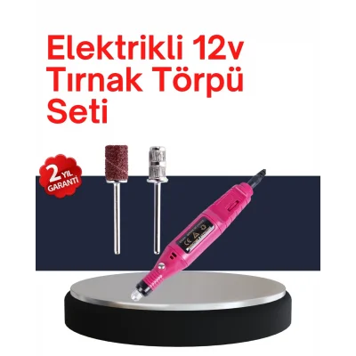 BUĞZ 6 Uçlu Elektrikli Manikür Pedikür Seti