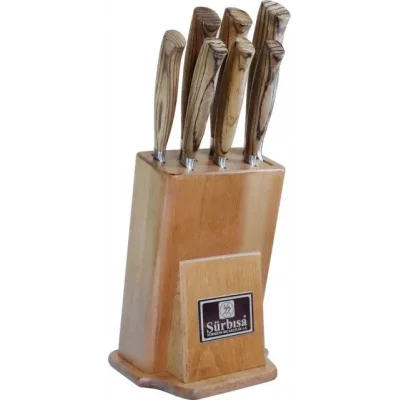 BUĞZ 61508 - Sürmene Şef Bıçakları Seti - 7 Li Set