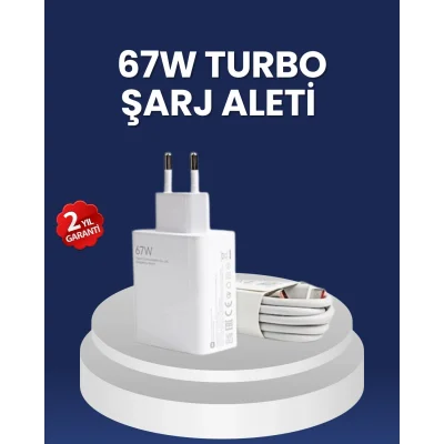 BUĞZ 67 Watt Hızlı Şarj Adaptörü Samsung S20 S21 S22 S23 Uyumlu