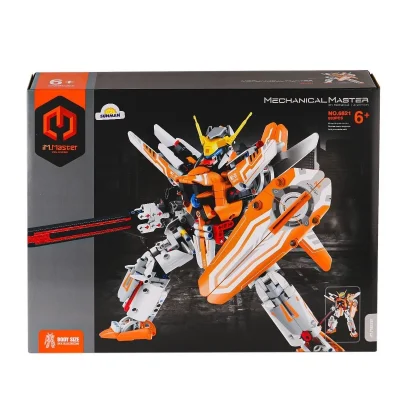  6821 IMM Savaşçı Robot Blok Seti 833 Parça