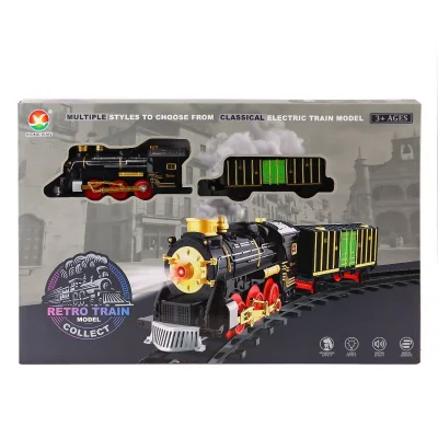 BUĞZ 699-69A Sesli Işıklı Şarjlı Dumanlı Tren Seti