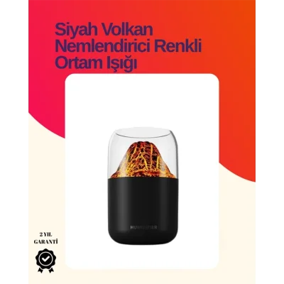 BUĞZ 7 Renk LED Işıklı Uçucu Yağ Difüzörü – Ultrasonik Teknoloji