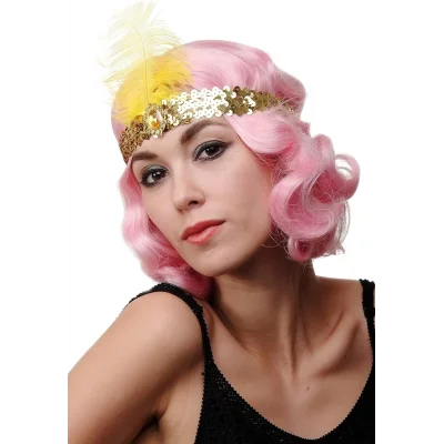 BUĞZ 7039ler 8039ler Ve 9039lar Temalı Altın Renk Çarliston Saç Bandı - Lisinya