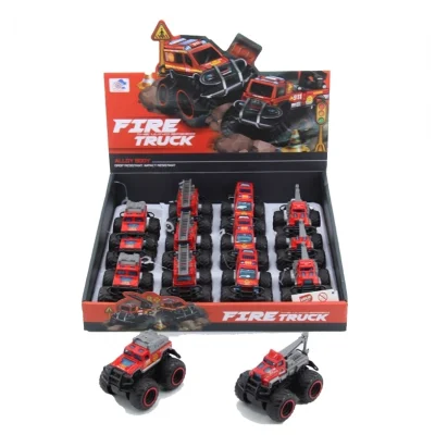 BUĞZ 779-69A DUBLE SÜRTMELİ METAL DIECAST İTFAİYE