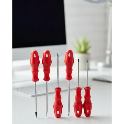 BUĞZ 7li Tornavida Seti Düz ve Yıldız Uçlu Çok Amaçlı Kullanım