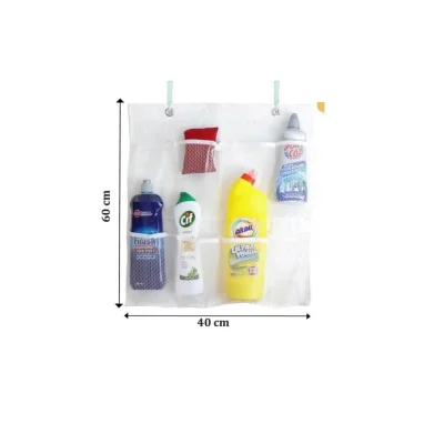 BUĞZ 8 Cepli Askılı Mutfak Banyo Düzenleyici Askılı File Organizer