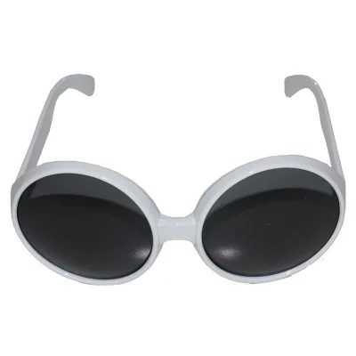 BUĞZ 80 li Yıllar Beyaz Renk Nostalji Yeşilçam Parti Gözlüğü