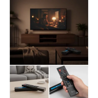 BUĞZ 8K Android TV Stick Bas Konuş Destekli Güçlü Performans