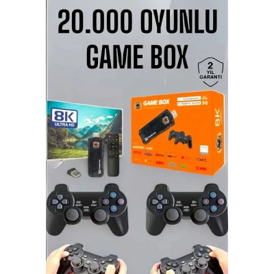 BUĞZ 8K Premium 20.000 Oyunlu Gamebox TV Uyumlu