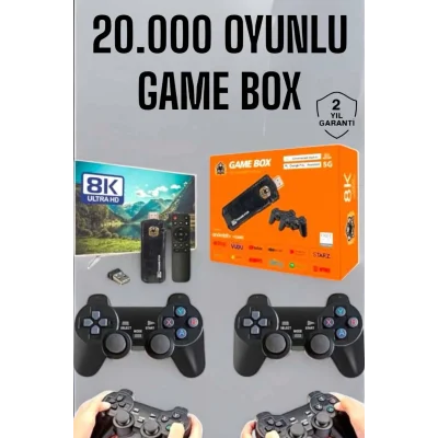  8K Premium 20.000 Oyunlu Gamebox TV Uyumlu