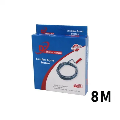 BUĞZ 8MT SUSTA SPRAL LAVABO - GİDER AÇAR