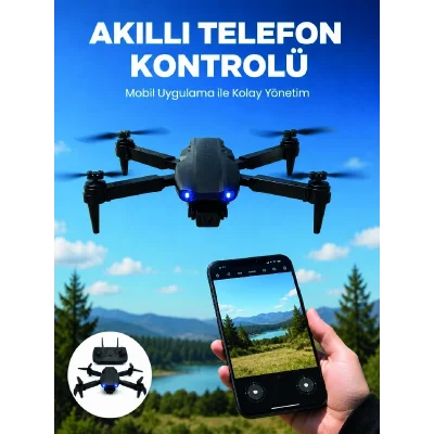 BUĞZ 99 Pro Akıllı Kamera Drone Katlanabilir Gövde 4K HD Kamera ve APP Kontrolü