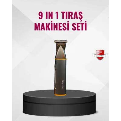 BUĞZ 9’u 1 Arada Çoklu Bakım Tıraş Seti Profesyonel Saç Sakal Kesme