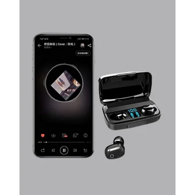 BUĞZ A10s TWS Bluetooth 5.0 Kulaklık – Powerbank’li Şarj Kutusu, Dokunmatik Kontrol, Gerçek Stereo - BUĞZ