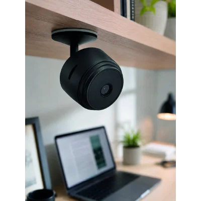 BUĞZ A9 Mini Wi-Fi Güvenlik Kamerası HD Gece Görüşlü Hareket Algılamalı Kablosuz IP Kamera - BUĞZ