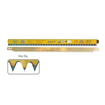 BUĞZ Eco Lounge Abay Geniş Kolastar Testere Ağzı - Düz Diş 60 cm