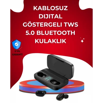 BUĞZ ABS Gövdeli, Hafif ve Uzun Ömürlü Bluetooth Kulaklık