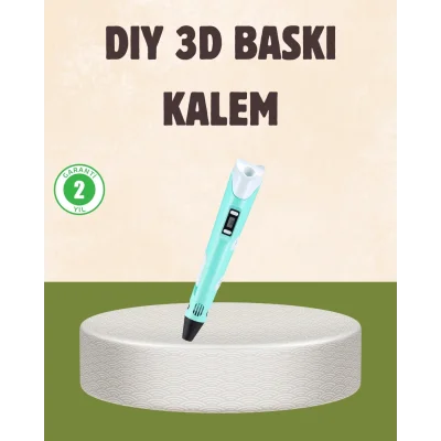 BUĞZ ABS ve PLA Filament Destekli 3D Yazıcı Kalem