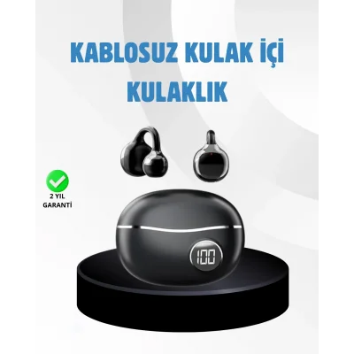 BUĞZ Açık Kulak Kablosuz Bluetooth Kulaklık – Konforlu Tasarım ve Uzun Süreli Kullanım