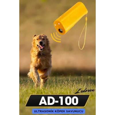 BUĞZ AD-100 Ultrasonik 150 DB Uzun Menzilli Köpek Savunma ve Eğitici Ses Cihazı