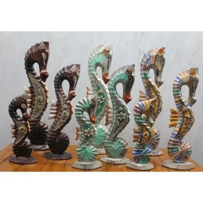  Ahşap 3lü Denizatı Kumlu