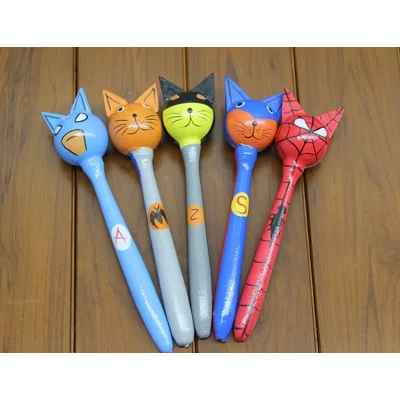 BUĞZ Ahşap 5li Marakas Seti Polos:12