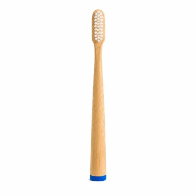 BUĞZ Ahşap - Bambu Mavi Sap - Ayaklı Diş Fırçası Bx40